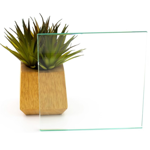 Clear glass sample